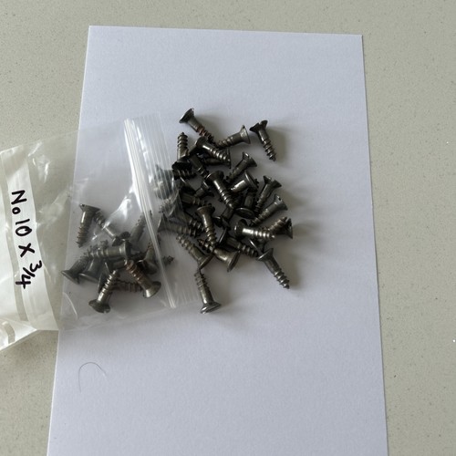 Vintage countersunk slotted - countersunk,