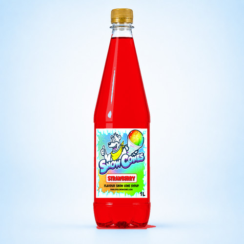 Snow cone syrup strawberry - snow,