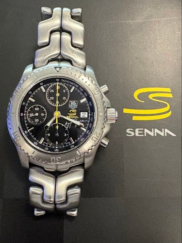 Tag heuer chrono - ayrton, senna