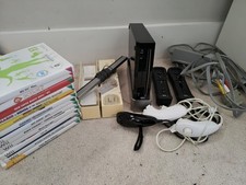 Nintendo Wii Black Console