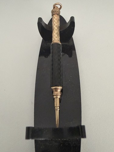 Victorian gold fill ebonite - gold,