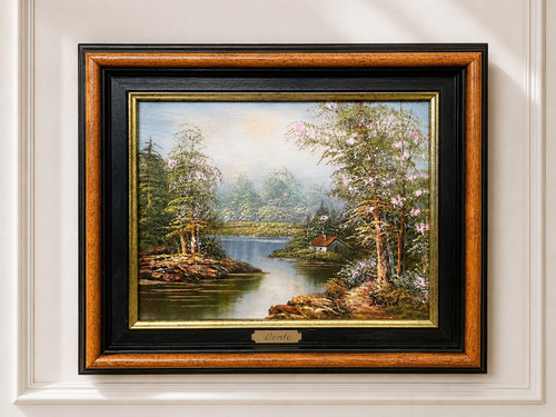 Painting vintage french style - vintage,
