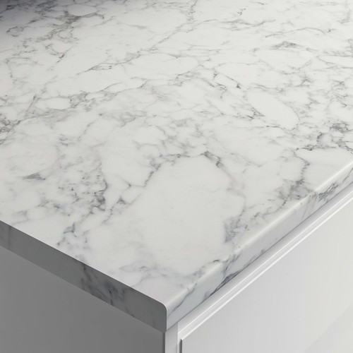Marble effect laminate worktop - marble,