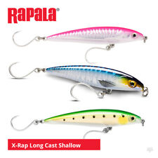 Rapala X-Rap Long Cast Shallow Lures - Bass Wrasse Pollock Tuna Pike Sea Fishing