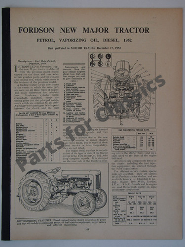 Fordson new major - fordson,
