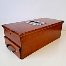 Vintage Wooden Cash Register