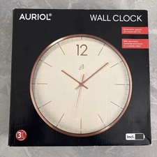 AURIOL Wall Clock 250mm x 46mm