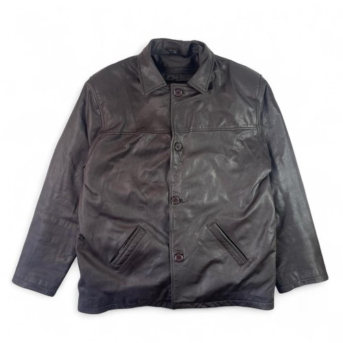 Vintage real leather jacket - vintage,