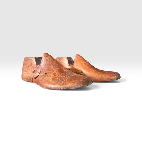 Vintage pair wooden - ,