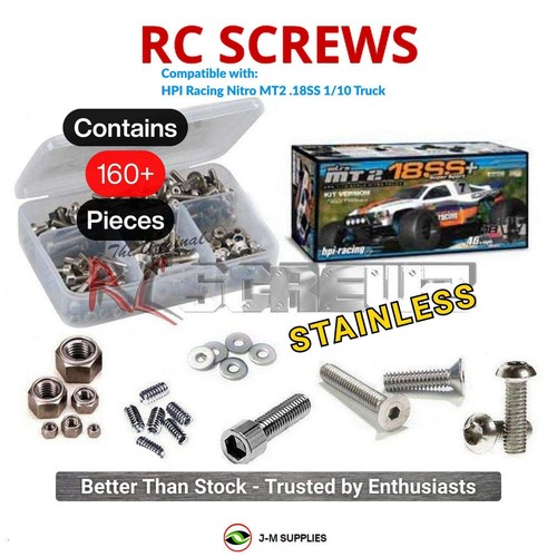 Rcscrewz stainless screw kit - screw,