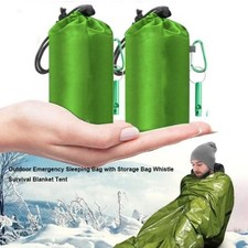 Portable Waterproof Emergency Survival Sleeping Bag Outdoor Camping Reusable