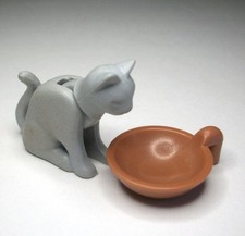 Playmobil  Preowned  Grey Cat