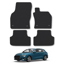 Audi A3 (2020+) Rubber Car Mats Heavy-Duty Tailored Fit Waterproof Durable