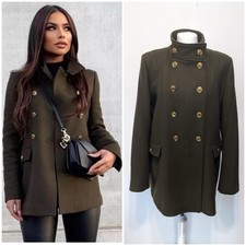 Zara Green Tailored Buttoned
