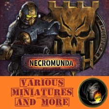 NECROMUNDA Miniatures, Comic, 1st ed Metal - MULTILIST Sold Separately A5N