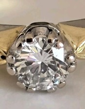 18ct Yellow Gold Ring. Set with Brilliant cut Diamonds. London 1990. Asprey & Co