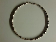 MENS STAINLESS STEEL BROWN