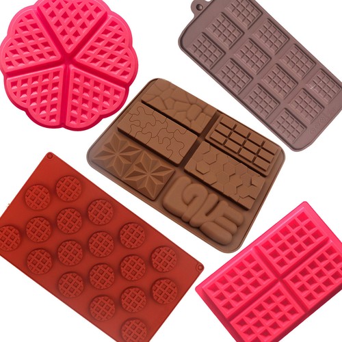 Waffle pan heart - waffle, silicone