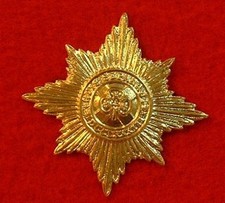 IRISH GUARDS CAP BADGE METAL