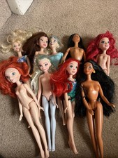 Assorted Disney Princesses X 9 Varying Condition. Dolls. Childrens