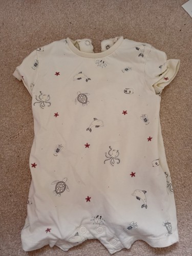 Zara romper turtles cute worn
