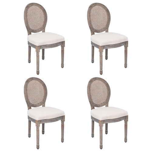 Dining chairs pcs cream - chairs,