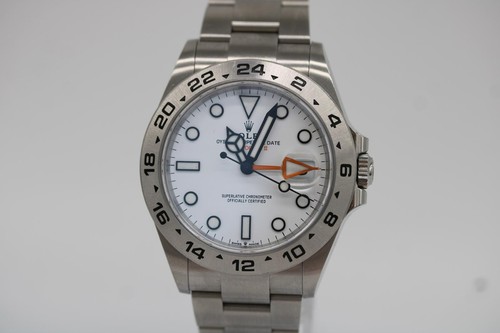 Rolex explorer white men s - rolex, men's
