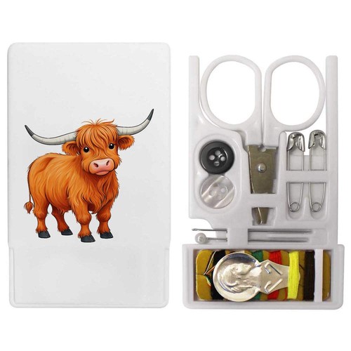 Curious highland cow mini - 'curious,