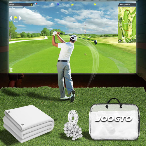 Golf simulator impact screen - golf,