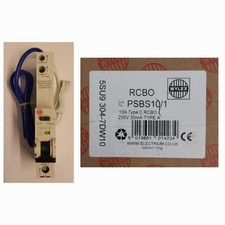 WYLEX RCBO PSBS10/1 TYPE C 10A