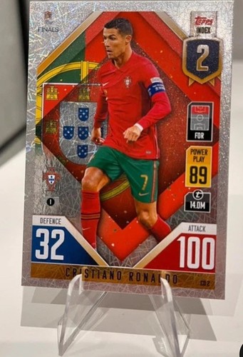 Cristiano ronaldo cd2 topps - cristiano,