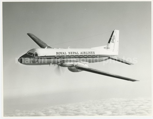 Royal nepal airlines hawker - royal,