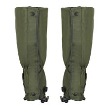 Leg Gaiters Waterproof Shoe Covers Hiking Gaiters Olive Green M