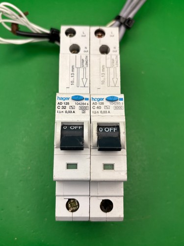 Hager rcbo c32 32a ad125 - ad125, c40