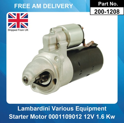 Starter motor for lombardini - starter,