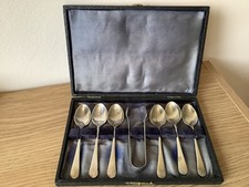  Silver Plated Set Of Six Tea