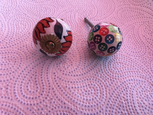 Shabby chic drawer knobs - shabby,