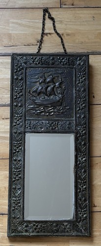 Antique embossed brass - embossed,