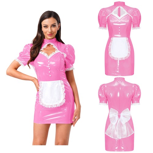 Womens pvc leather wet - womens, look