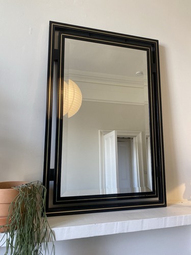 Vintage 1970s large black gold - 1970s,