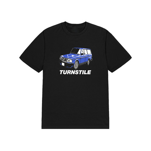 Turnstile volvo black unisex - turnstile,