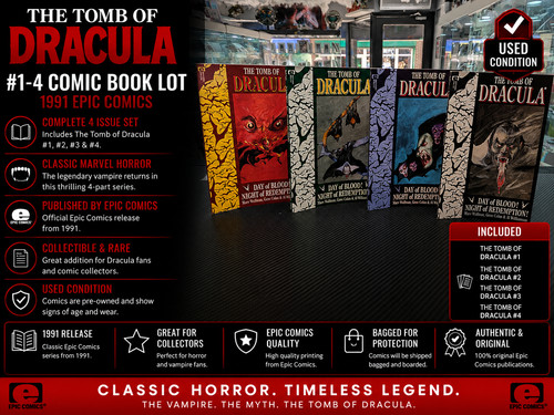 The tomb dracula 4 comic - the, #1-4