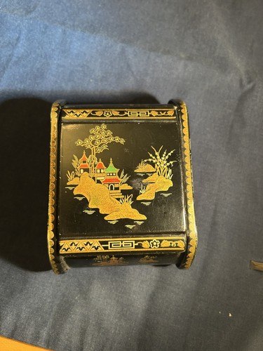 Vintage japanese metal black - vintage,