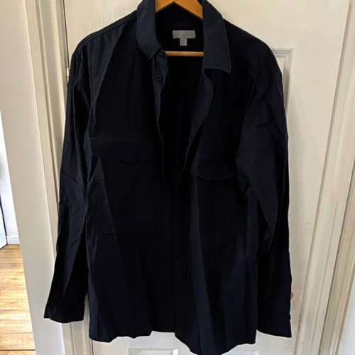 Cos men black button - black, button-up