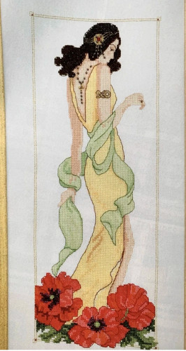 Art nouveau deco painting - art,