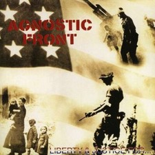 Agnostic Front - Liberty and Justice CD Hardcore Rock Punk VGC LOOK!!