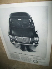 vintage MG Sports Sedan mid
