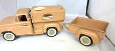 VINTAGE  TONKA  SPORTSMAN CAMPER TRUCK W / TRAILER TOY TRUCK   762-Z