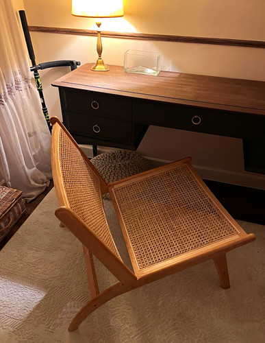 Natural rattan lounge - lounge, chair