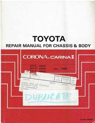 Toyota corona mk8 carina - toyota, ii